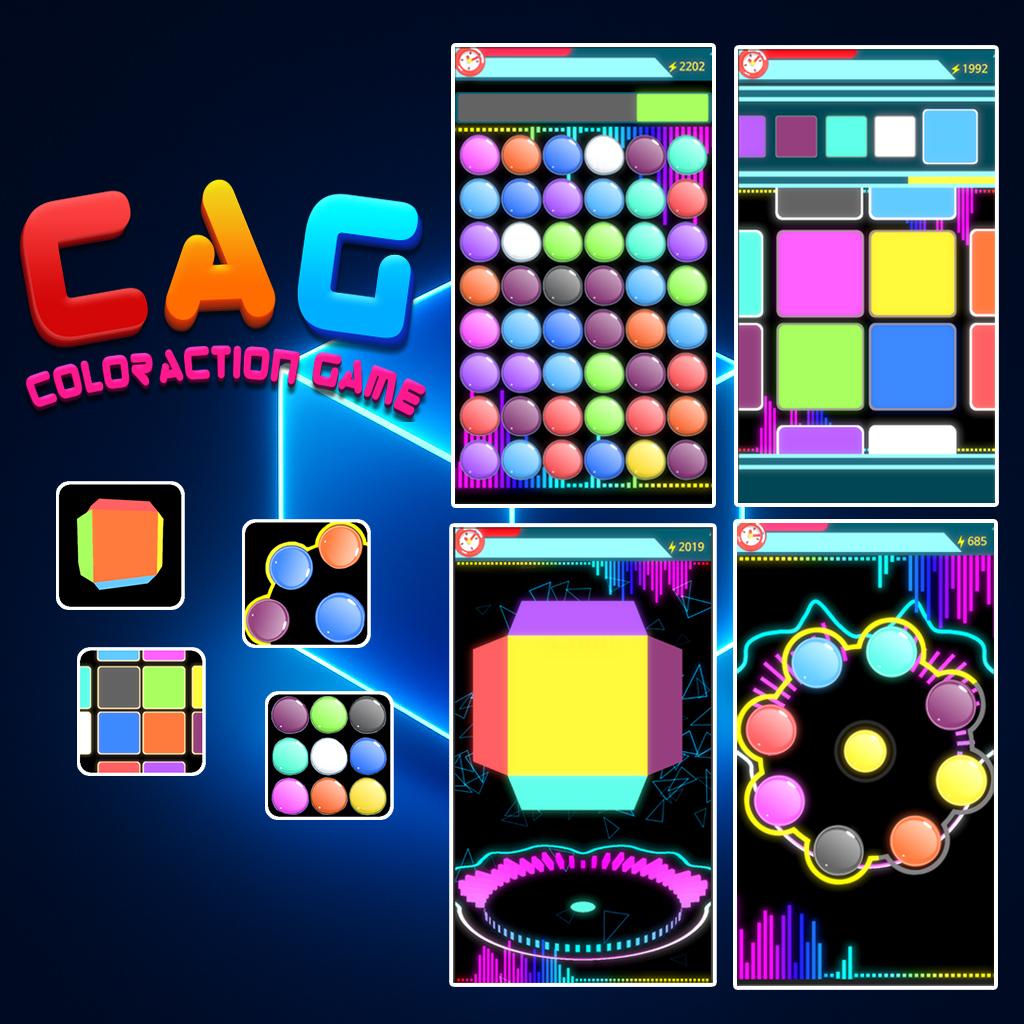 CUBE Color Puzzle 게임 미리보기